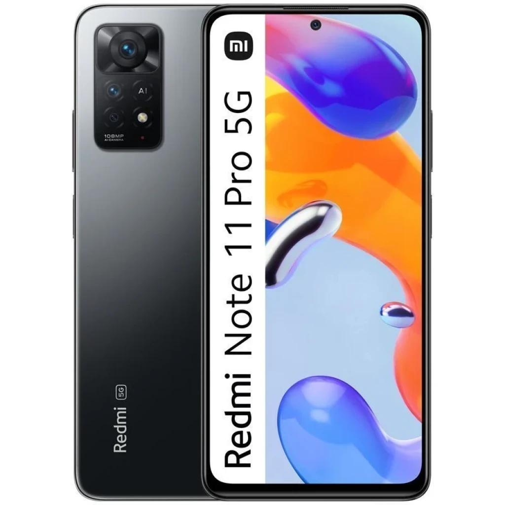 Thumbnail-Xiaomi Redmi Note 11 Pro 5G Smartphone Tela AMOLED 6,67″ – 6GB – 64GB – Câmera Principal 108MP – Bateria 5000mAh – Carga Rápida 67W