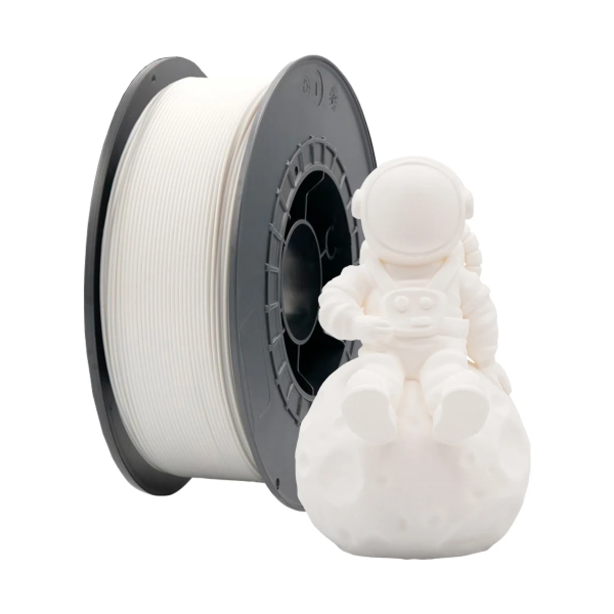 Thumbnail-Filamento 3D PLA – Diâmetro 1,75mm – Bobina 2,5kg – Cor Branco