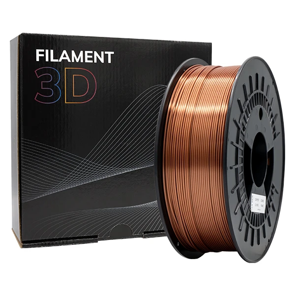 Thumbnail-Filamento 3D PLA SILK – Diâmetro 1,75mm – Bobina 1kg – Cor Cobre