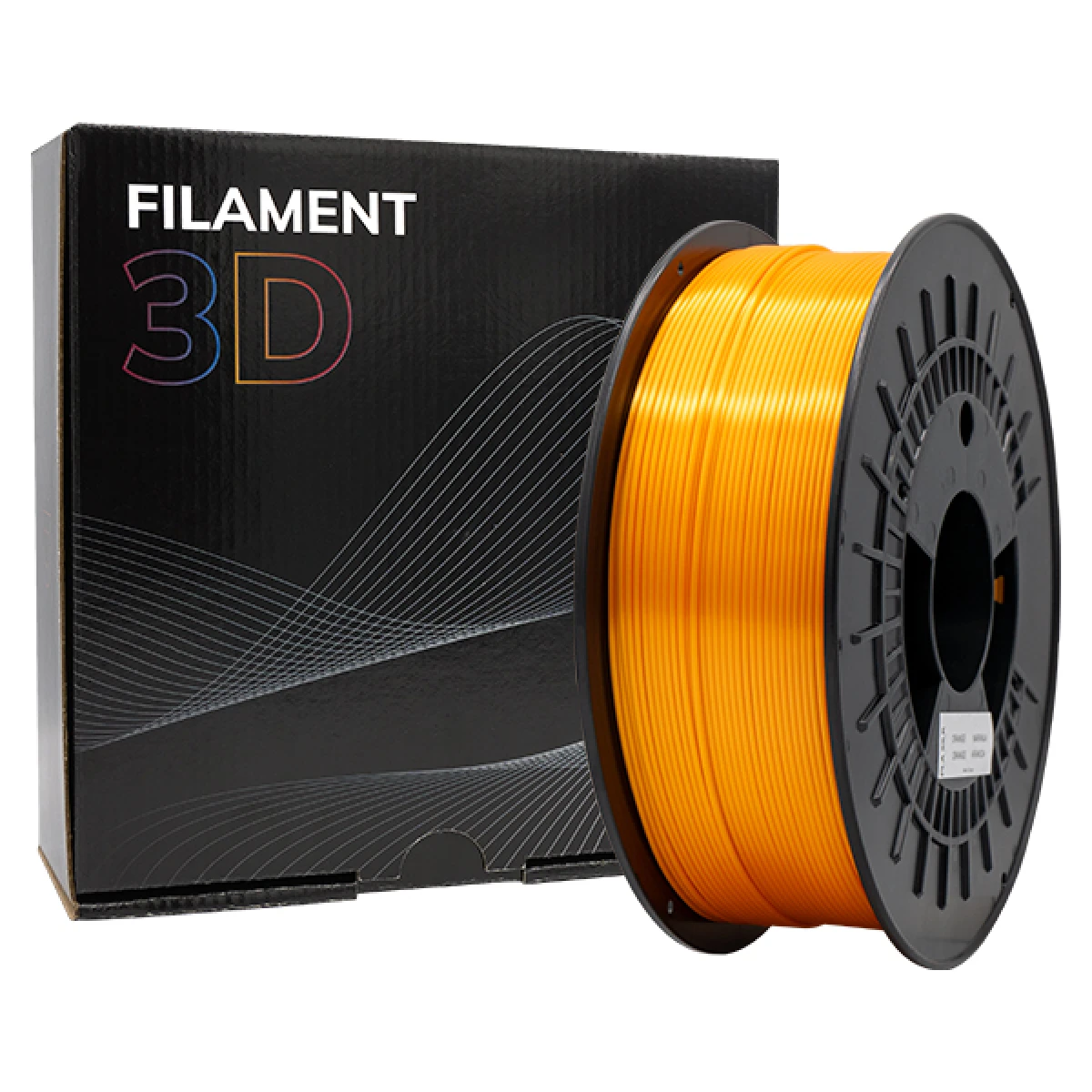 Thumbnail-Filamento 3D PLA SILK – Diâmetro 1,75mm – Bobina 1kg – Cor Laranja