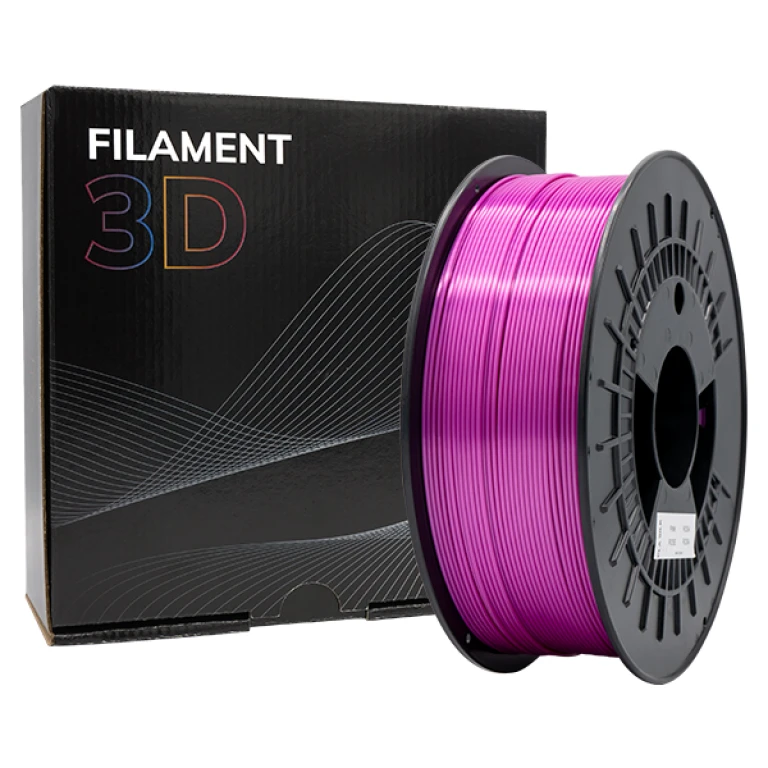 Thumbnail-Filamento 3D PLA SILK – Diâmetro 1,75mm – Bobina 1kg – Cor Rosa