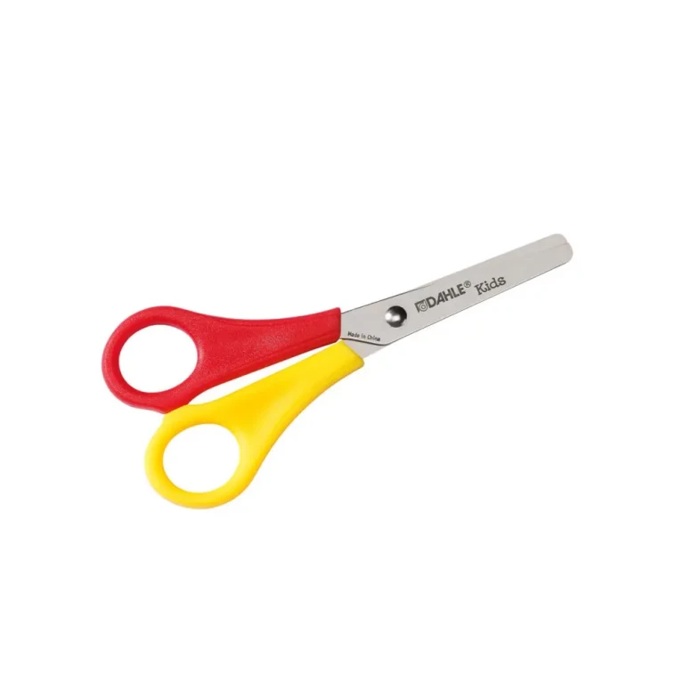 Thumbnail-Tesoura infantil Dahle 54626 para canhotos 13cm – Pontas arredondadas – Aço inoxidável – Cor Vermelho/Amarelo