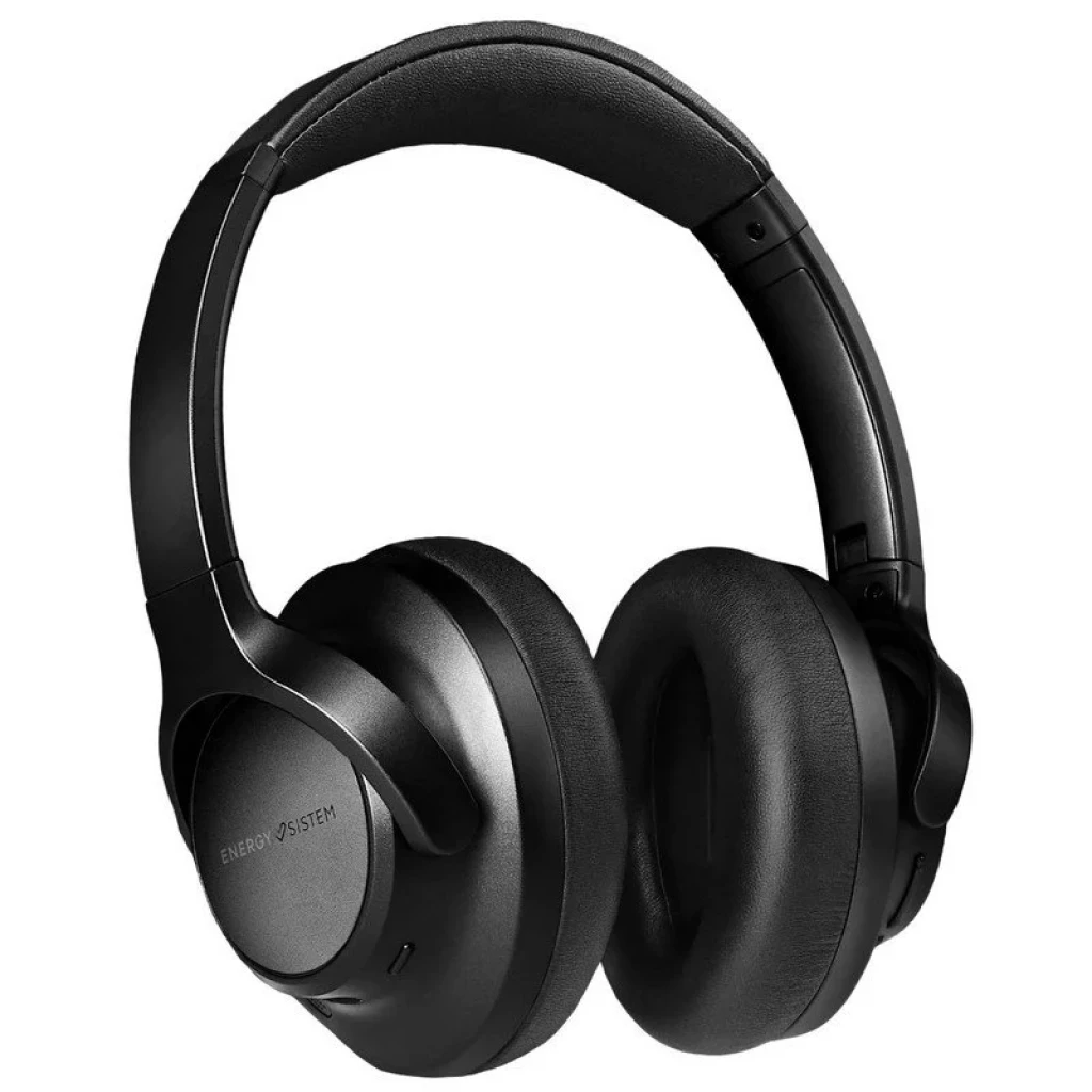 Thumbnail-Energy Sistem Silent ANC Bluetooth 5.3 Headphones com microfone – Faixa de cabeça ajustável – Até 100 horas de duração da bateria – Reprodução e controle de volume – Cor preta