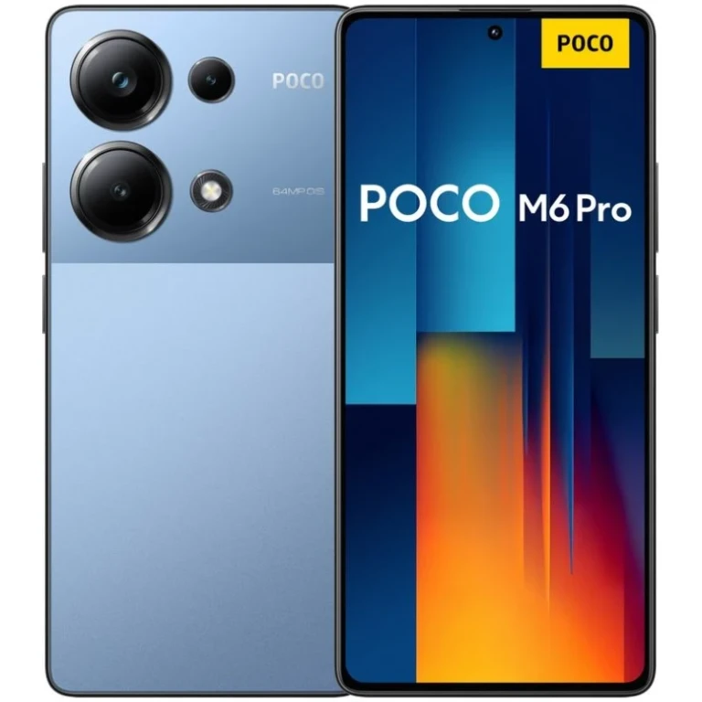 Thumbnail-Smartphone Poco M6 Pro Tela AMOLED 6,67″ – 8GB – 256GB – Câmera principal 64MP – Bateria 5000mAh – Suporta carregamento de 67W – Cor Azul