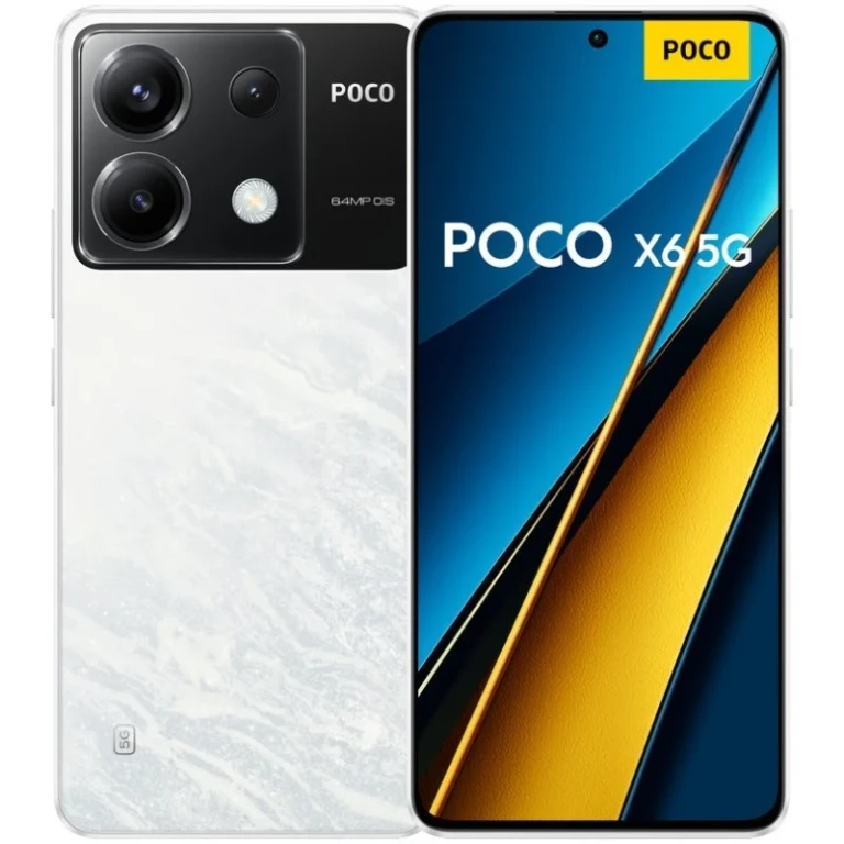 Thumbnail-Smartphone Poco X6 5G Tela AMOLED 6,67″ 1,5K – 12GB – 256GB – Câmera principal 64MP – Bateria 5000mAh – Suporta carregamento de 67W – Cor branca