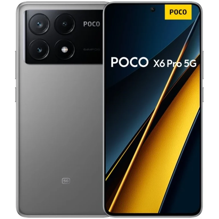 Thumbnail-Smartphone Poco X6 Pro 5G Tela AMOLED 6,67″ 1,5K – 12GB – 512GB – Câmera principal 64MP – Bateria 5000mAh – Suporta carregamento de 67W – Cor cinza