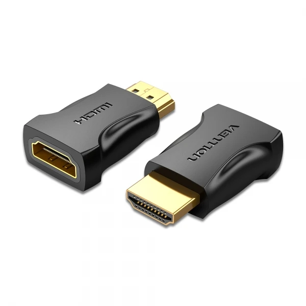 Thumbnail-Vention Adaptador HDMI Macho para HDMI Fêmea 4K – Cor Preto