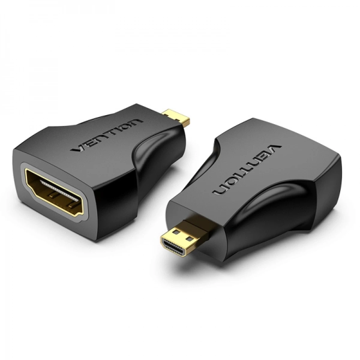 Thumbnail-Vention Adaptador Micro HDMI Macho para HDMI Fêmea – Cor Preto