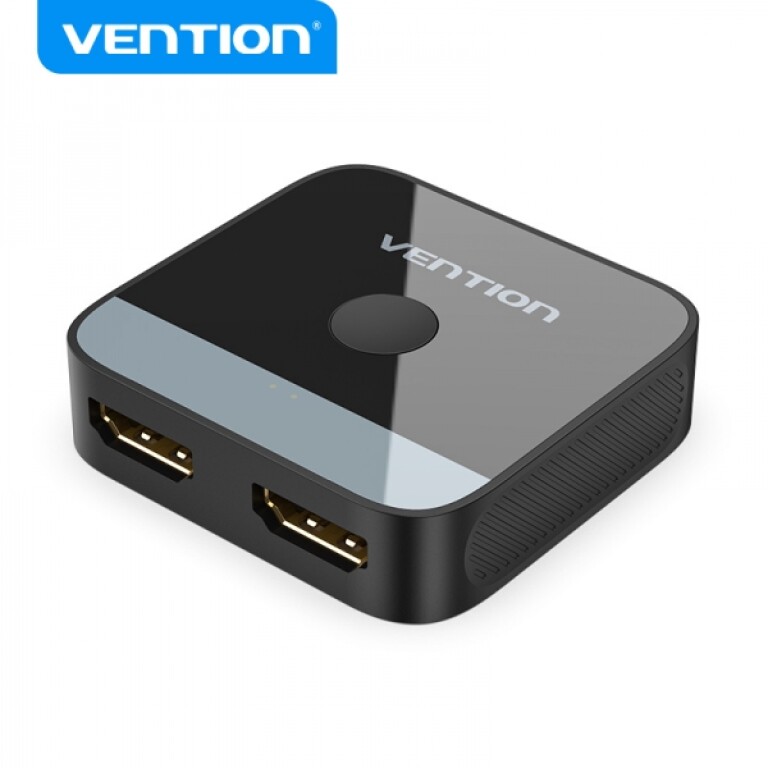 Thumbnail-Vention Switch/Splitter HDMI Fêmea para 2x HDMI Fêmea 4K Bidirecional – Cor Preto