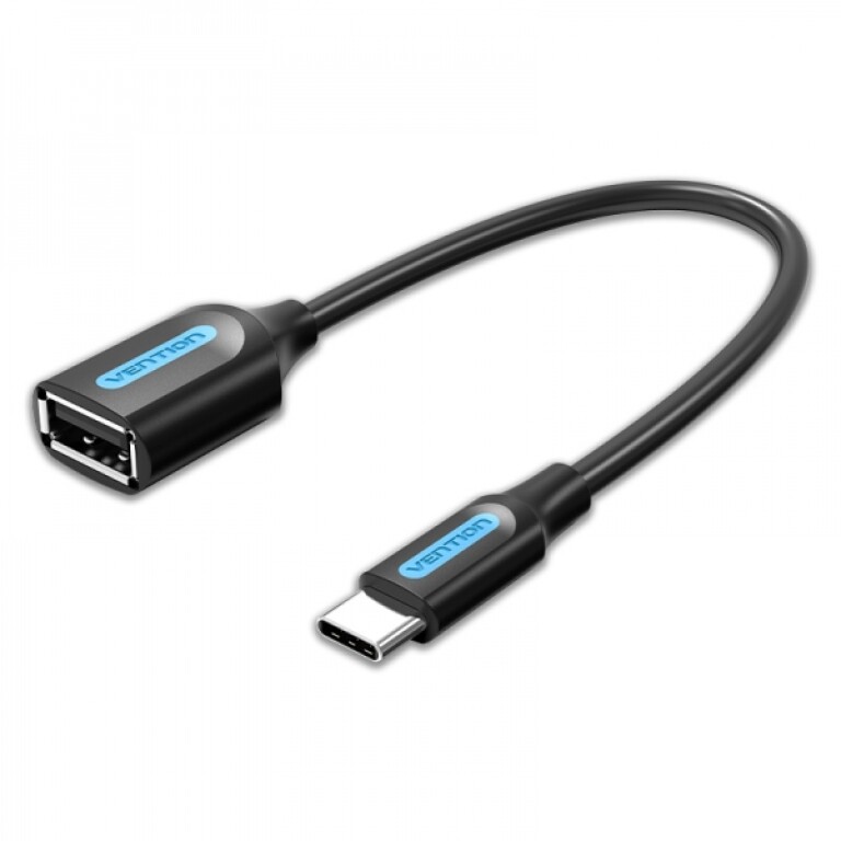 Thumbnail-Vention Conversor USB-C Macho para USB A Fêmea – 0,15m – Cor Preto