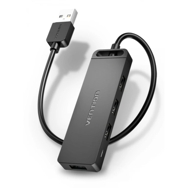 Thumbnail-Vention HUB 4 em 1 USB 2.0 a 4xUSB – 1m – Cor Preto