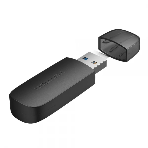 Thumbnail-Vention Leitor de Cartões Externo USB 3.0 – Cor Preto