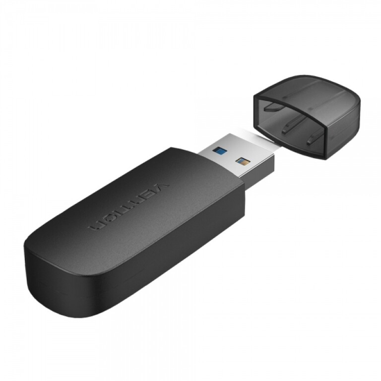 Thumbnail-Vention Leitor de Cartões Externo USB 3.0 – Cor Preto