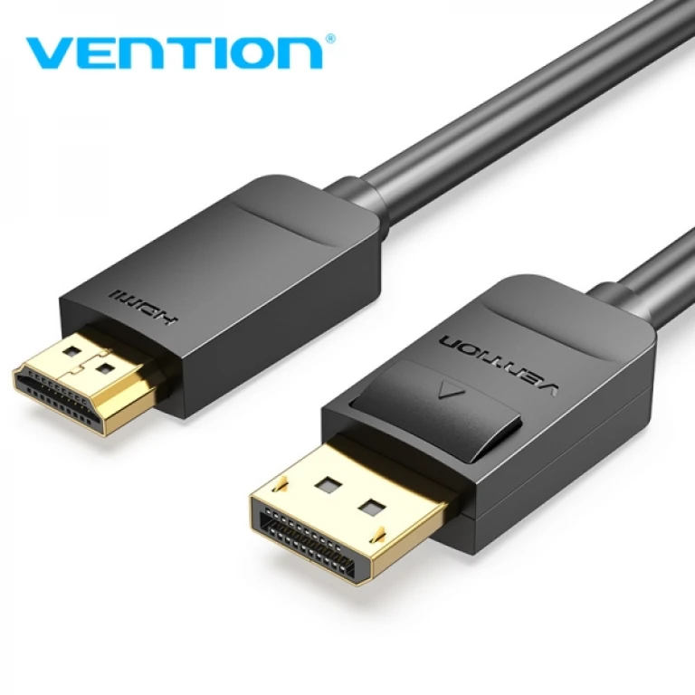 Thumbnail-Vention Conversor Displayport Macho para HDMI Macho – 1,5m – Cor Preto