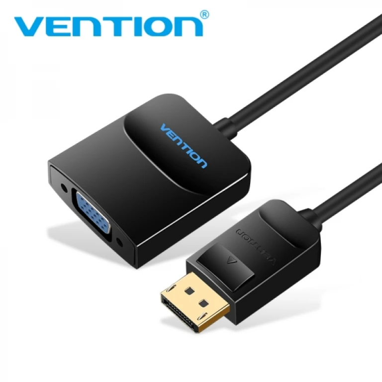 Thumbnail-Vention Conversor Displayport Macho para VGA Fêmea – 0,15m – Cor Preto