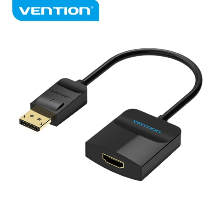 Thumbnail-Vention Conversor Displayport Macho para HDMI Fêmea – 0,15m – Cor Preto