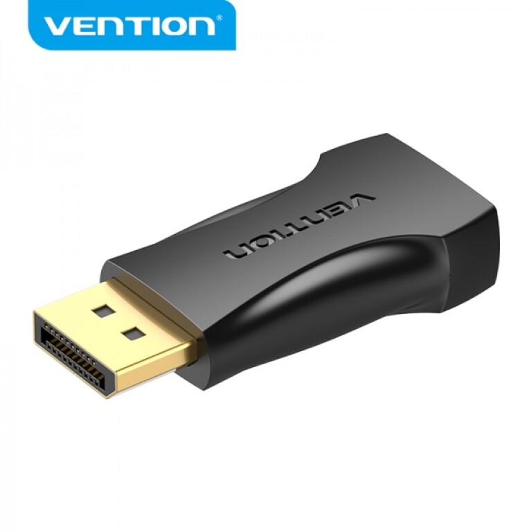 Thumbnail-Vention Adaptador Displayport Macho para HDMI Fêmea – Cor Preto