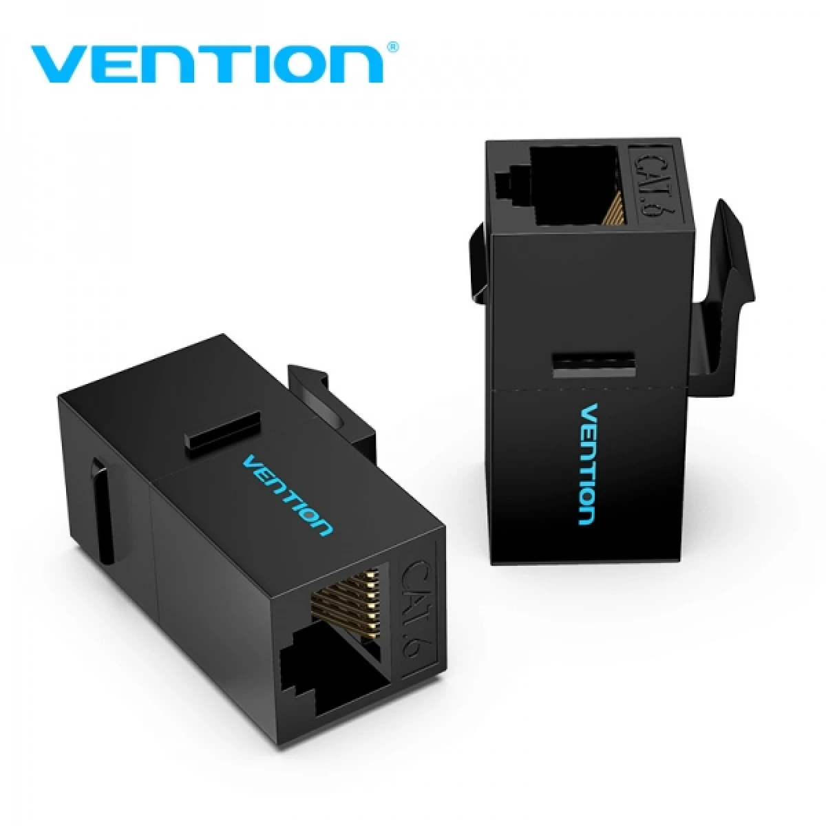 Thumbnail-Conector de rede Vention UTP RJ45 Cat6 – Cor Preto