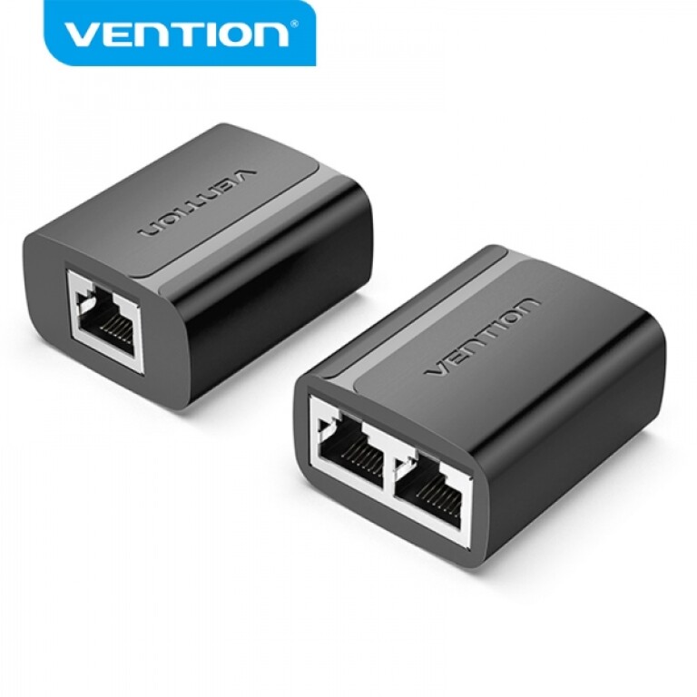 Thumbnail-Vention Splitter RJ45 Macho para 2 Fêmeas 100Mbps – 2 unidades – Cor Preto