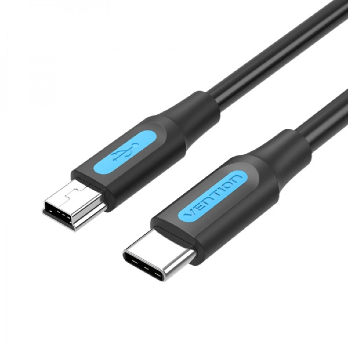 Thumbnail-Cabo Vention USB-C Macho para MiniUSB Macho – 2m – Cor Preto