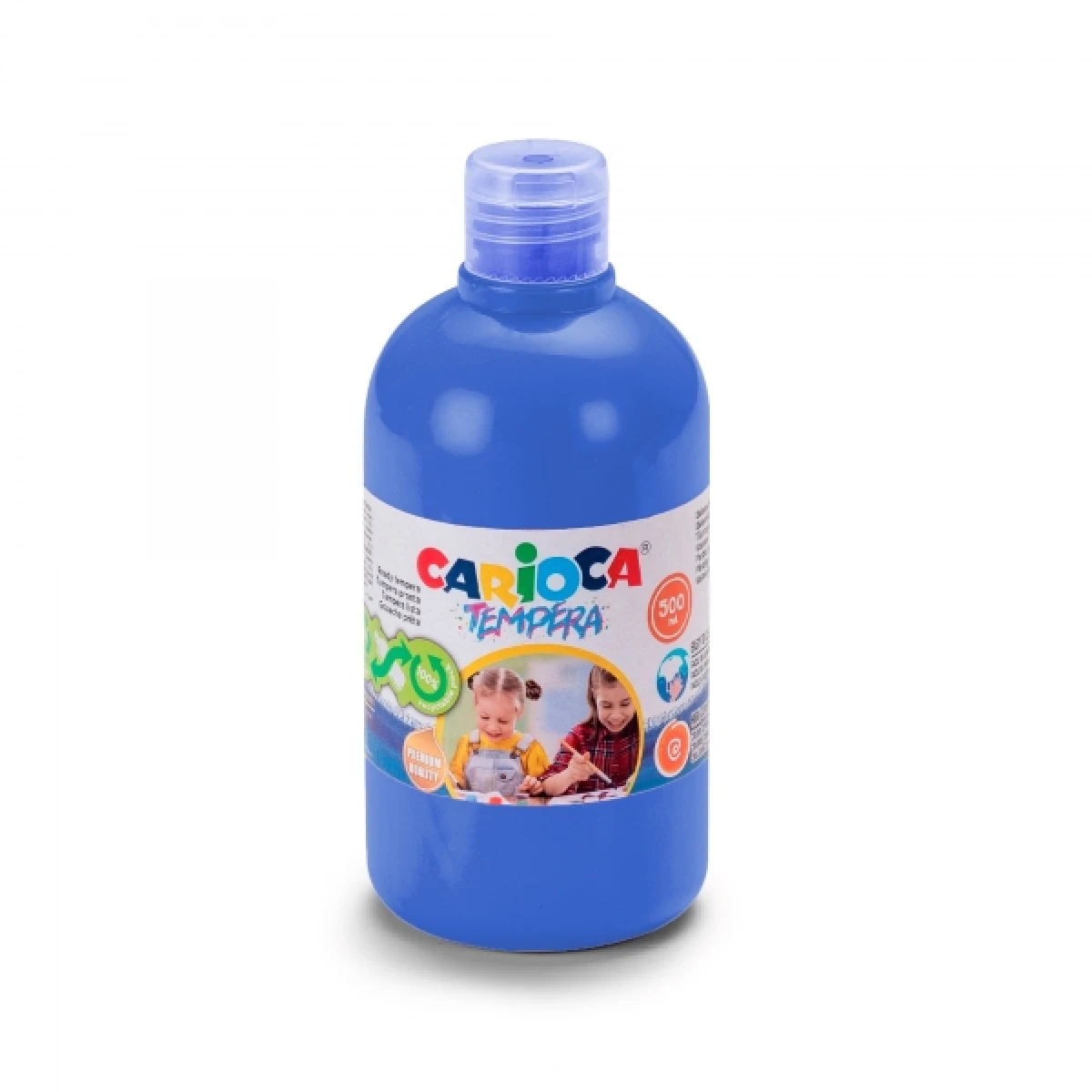 Thumbnail-Garrafa Tempera Carioca – 500ml – Cores Superlaváveis – Fácil de Misturar – Aplicável em Materiais Porosos – Alta Opacidade – Cor Azul