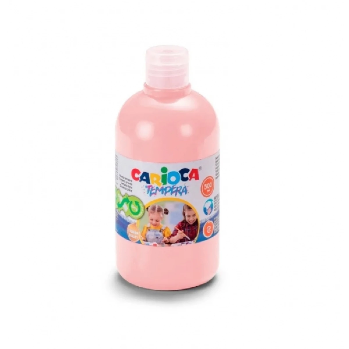 Thumbnail-Garrafa Tempera Carioca – 500ml – Cores Superlaváveis – Fácil de Misturar – Aplicável em Materiais Porosos – Alta Opacidade – Cor Rosa