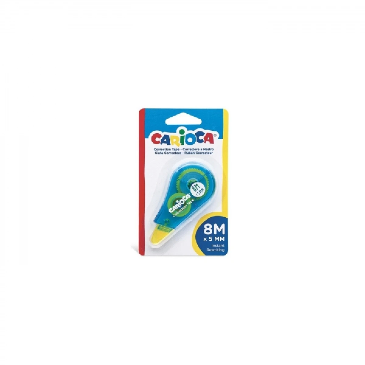 Thumbnail-Fita Corretora Carioca 8mx5mm – Ideal para qualquer tipo de papel – Cor Branca