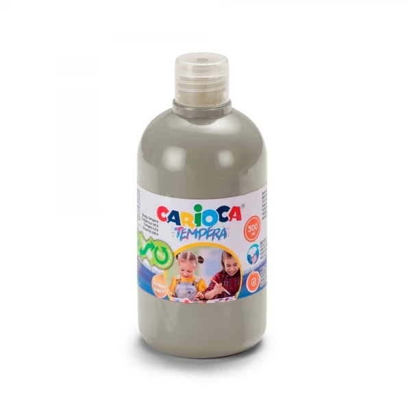 Thumbnail-Garrafa Tempera Carioca 500ml – Superlavável – Fácil de Misturar – Alta Opacidade – Cor Prata