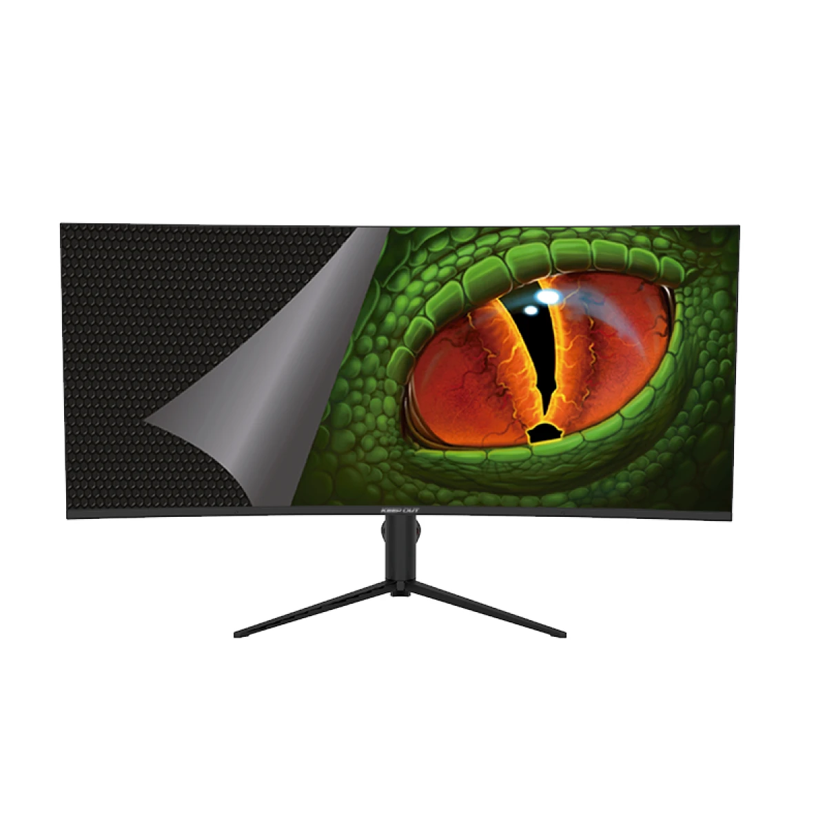 Thumbnail-KeepOut Monitor Gaming 40″ Curvo R2500 WUHD 5K 60Hz – Resposta 4ms – Altura ajustável, rotação e inclinação – Ângulo de visão 178º – Alto-falantes 6W – 21:9 – HDMI, DisplayPort – VESA 100x100mm