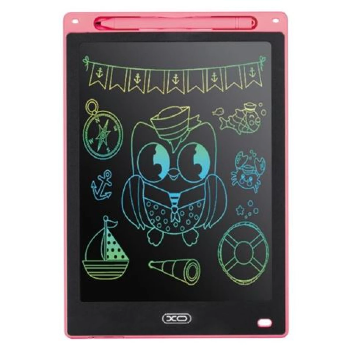 Thumbnail-Tablet Digital XO – Tela 10″ – Porta Lápis Oco – Apagável com um Único Toque – Cor Rosa