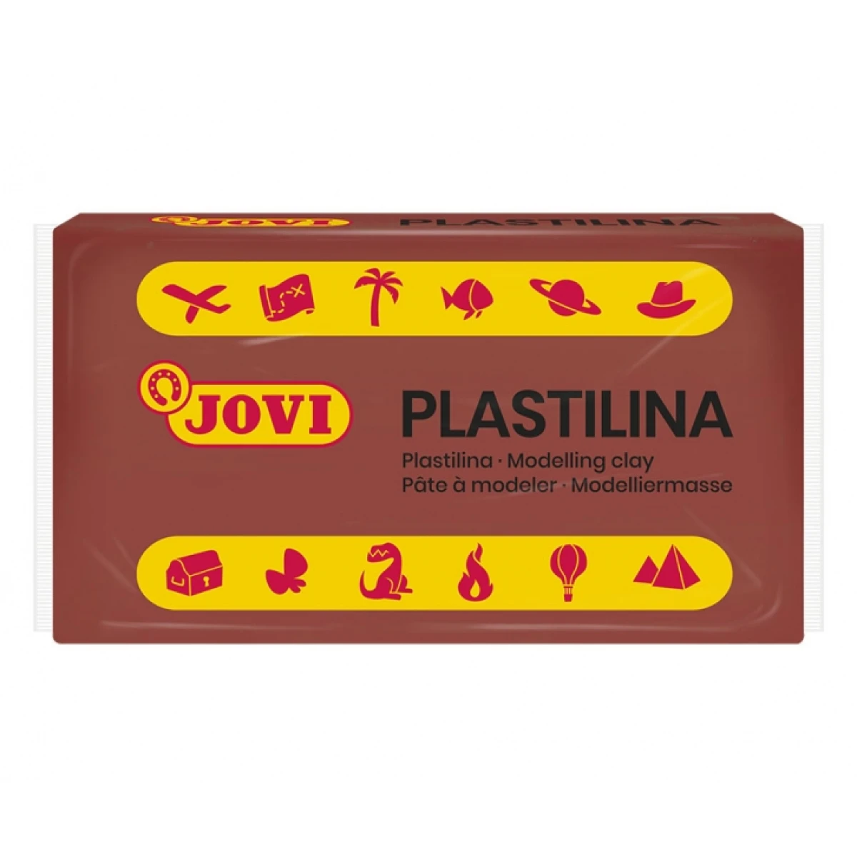 Thumbnail-Jovi Caixa de 30 Pastilhas de Plasticina 50gr – Pasta Vegetal – Não Endurece – Sem Glúten – Seguro – Fácil de Moldar – Ideal para Volume – Cor Rosa