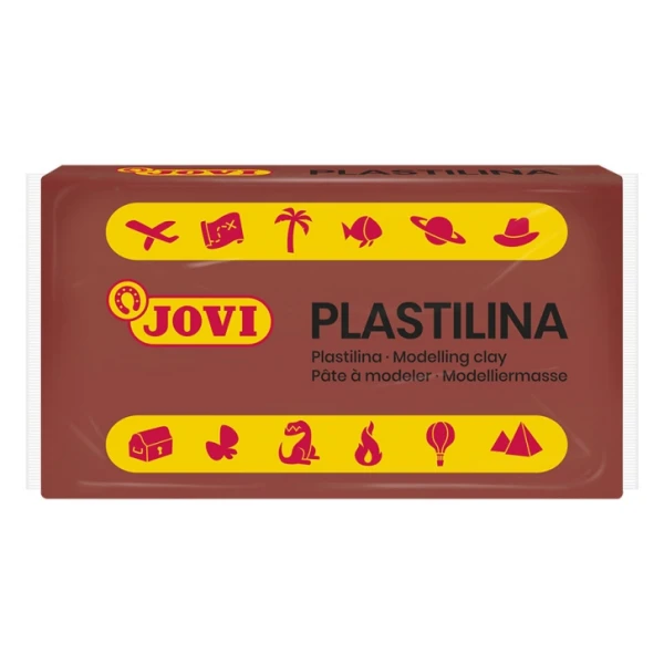 Thumbnail-Jovi Caixa de 30 Pastilhas de Plasticina 50gr – Pasta Vegetal – Não Endurece – Sem Glúten – Seguro – Fácil de Moldar – Ideal para Volume – Cor Rosa