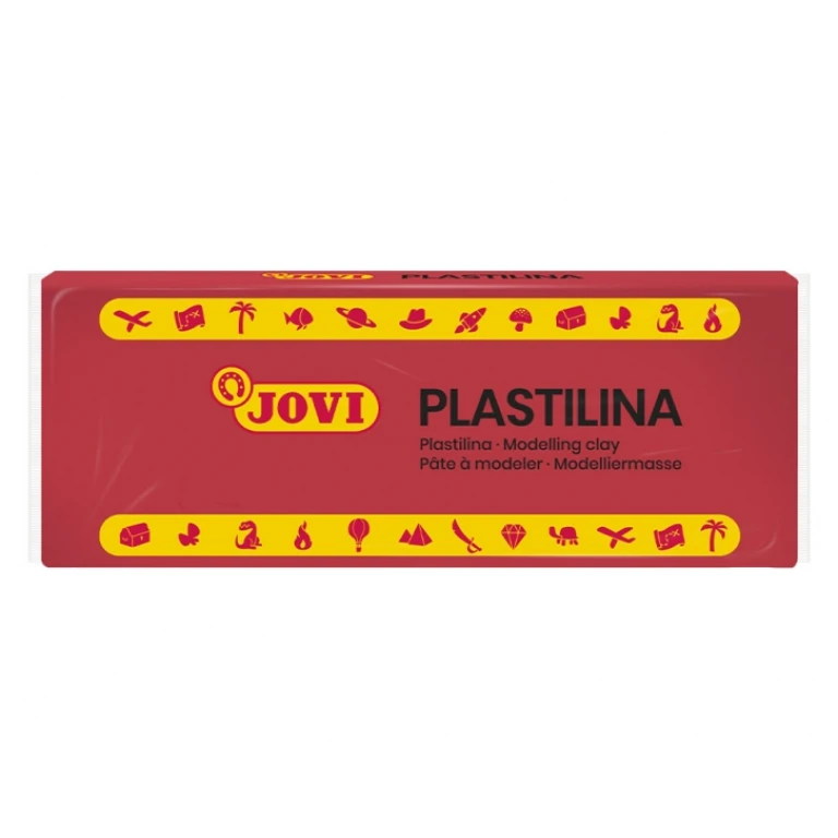 Thumbnail-Jovi Caixa de 15 Pastilhas de Plasticina 150gr – Pasta Vegetal – Não Seca – Sem Glúten – Inofensivo – Fácil de Moldar – Ideal para Figuras Volumosas – Cor Rosa