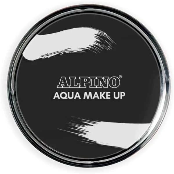 Thumbnail-Pó de maquiagem facial aquoso Alpino Aqua Make-up – Lava com água e sabão – Cor preta