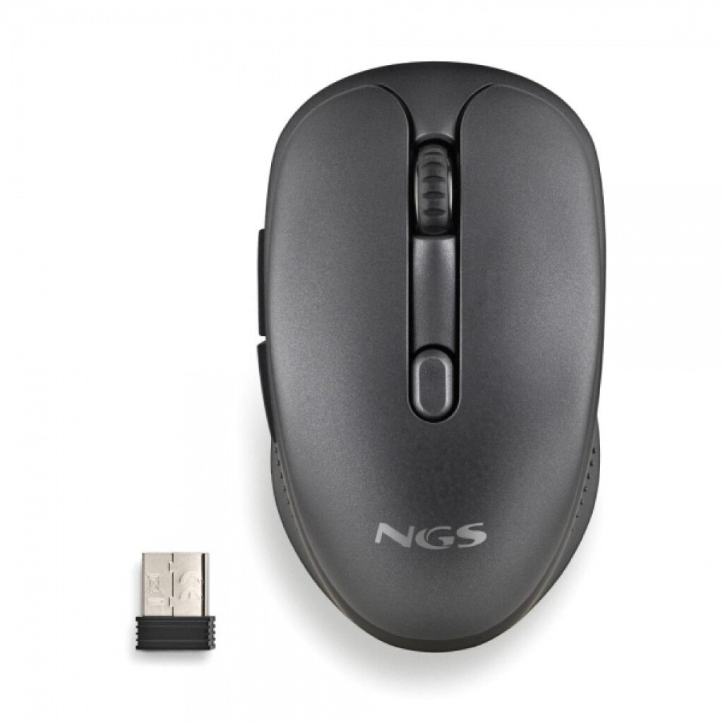 Thumbnail-NGS Evo Spook Wired Mouse 1600dpi – Conexões: 2,4 GHz USB-A + Bluetooth 5.1 + Bluetooth 5.1 – 5 Botões – Uso destro – Cor Preto