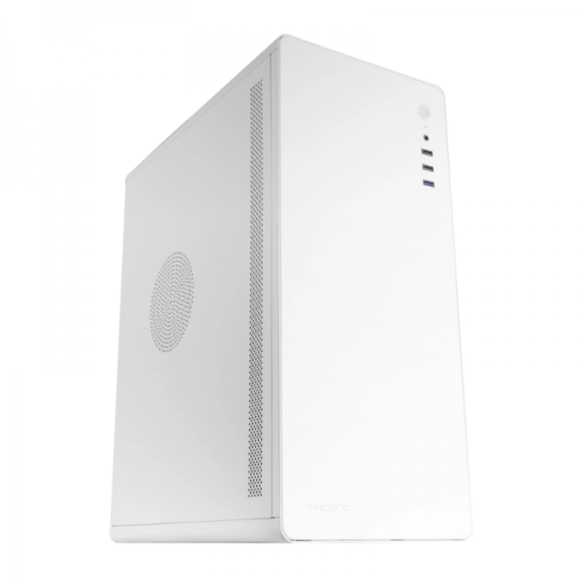 Thumbnail-Caixa Semi-Torre Tacens ENSIS – Estrutura Metálica Ultra-resistente – Ventilação Eficiente – Suporte para Refrigeração Líquida – Conectividade USB 3.0 Avançada – Cor Branco