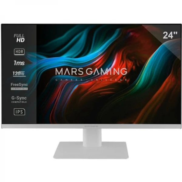 Thumbnail-Mars Gaming MV-24 Monitor Gaming FAST-IPS – 24″ Full HD – 1ms – 120Hz – HDR10 – FreeSync e G-Sync – Conectividade HDMI/DP – Cor Preto