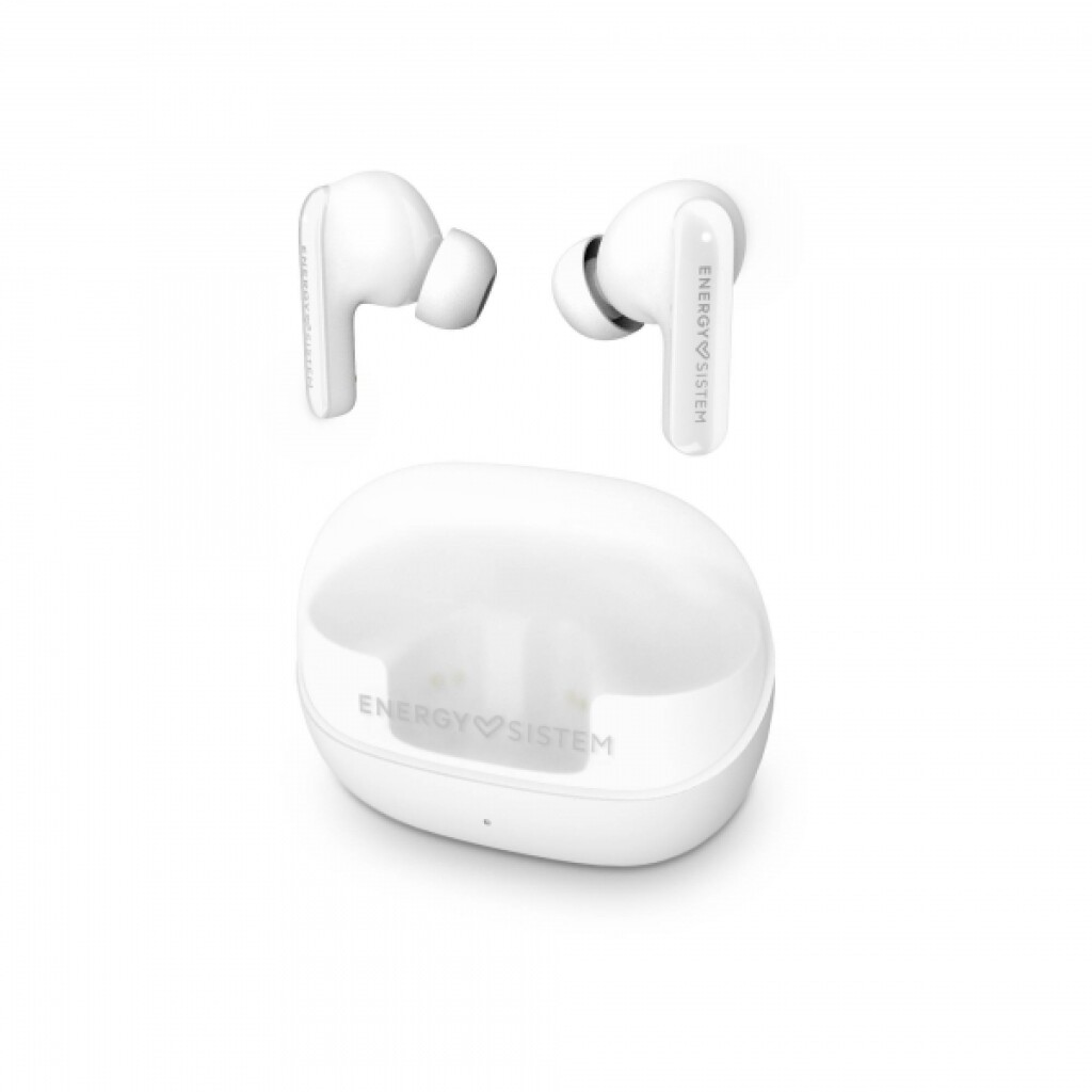 Thumbnail-Energy Sistem Auriculares ANC -30dB – Quad Mic – Bluetooth 5.4 – Autonomia 25h – IPX4 – Plástico Reciclado – Cor Branco