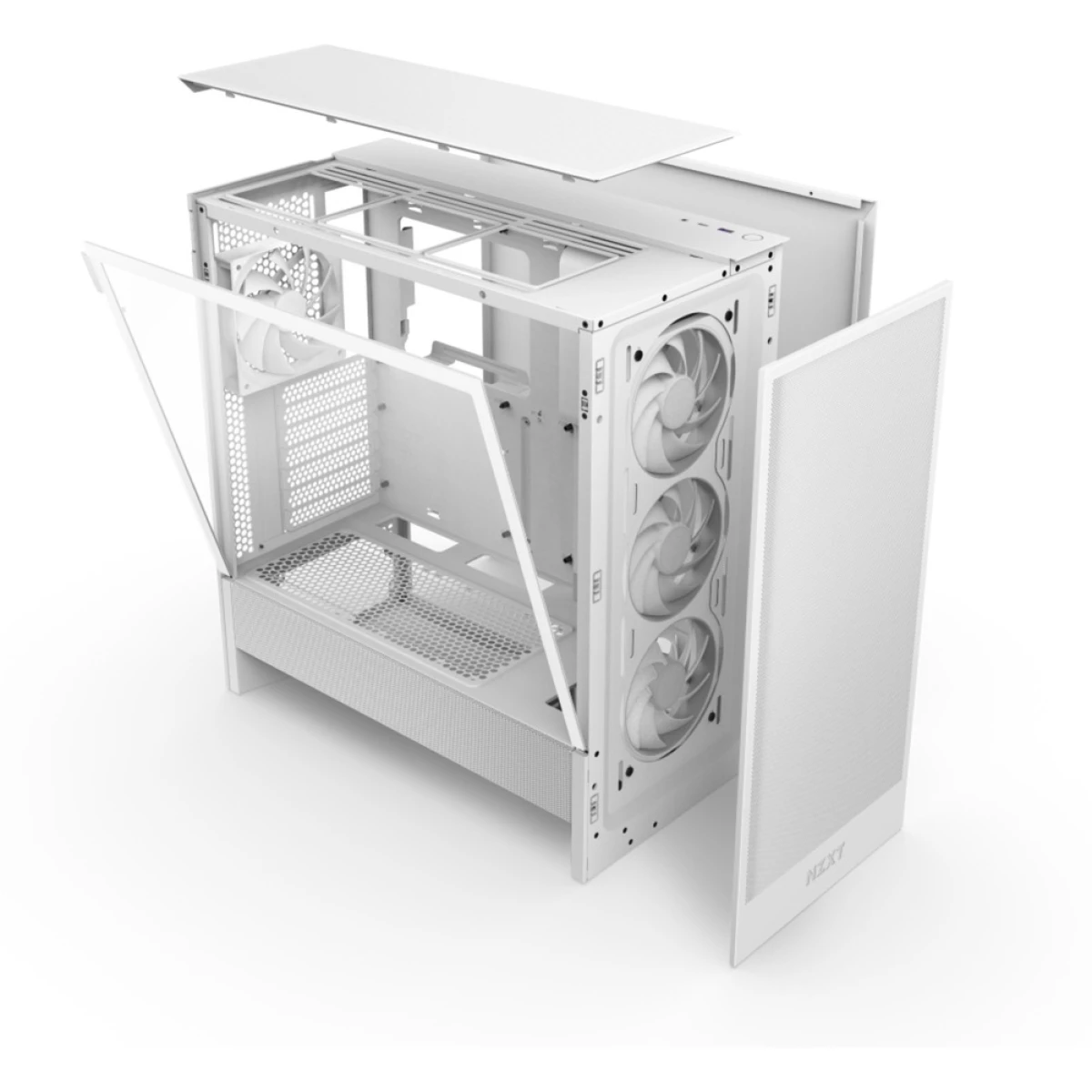 Galery – CASO NZXT H5 FLOW (2024) BRANCO RGB CC-H52FW-R10