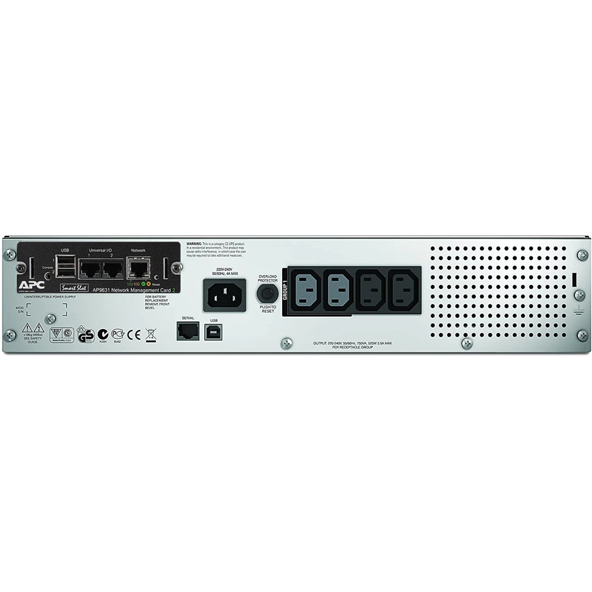 Galery – APC Smart- 750VA UPS Linha interativa 0,75 kVA 500 W 4 tomada(s) CA0