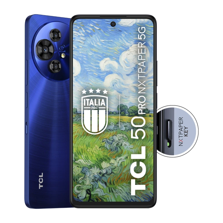 Thumbnail-TCL 50 Pro NXTPAPER 5G 17,3 cm (6.8″) Dual SIM Android 14 USB Type-C 8 GB 512 GB 5010 mAh Azul