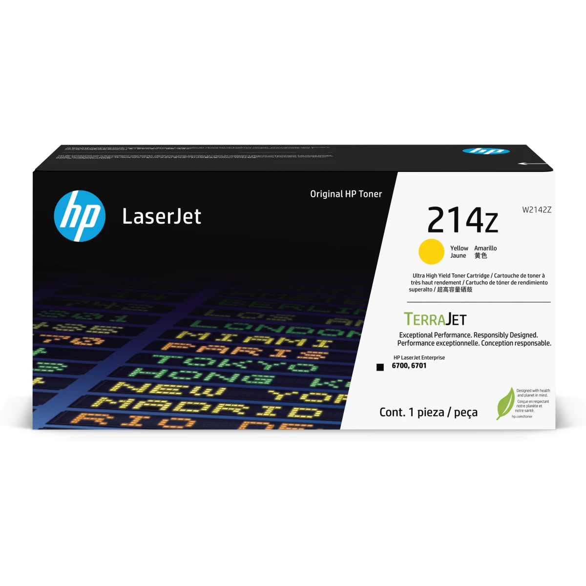 Galery – HP Toner LaserJet Original Amarelo 214Z de Rendimento Ultra Elevado0