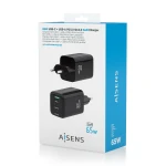 Galery – AISENS ASCH-65W3P042-BK carregador de dispositivos móveis Universal Preto AC Carregamento rápido Interior0