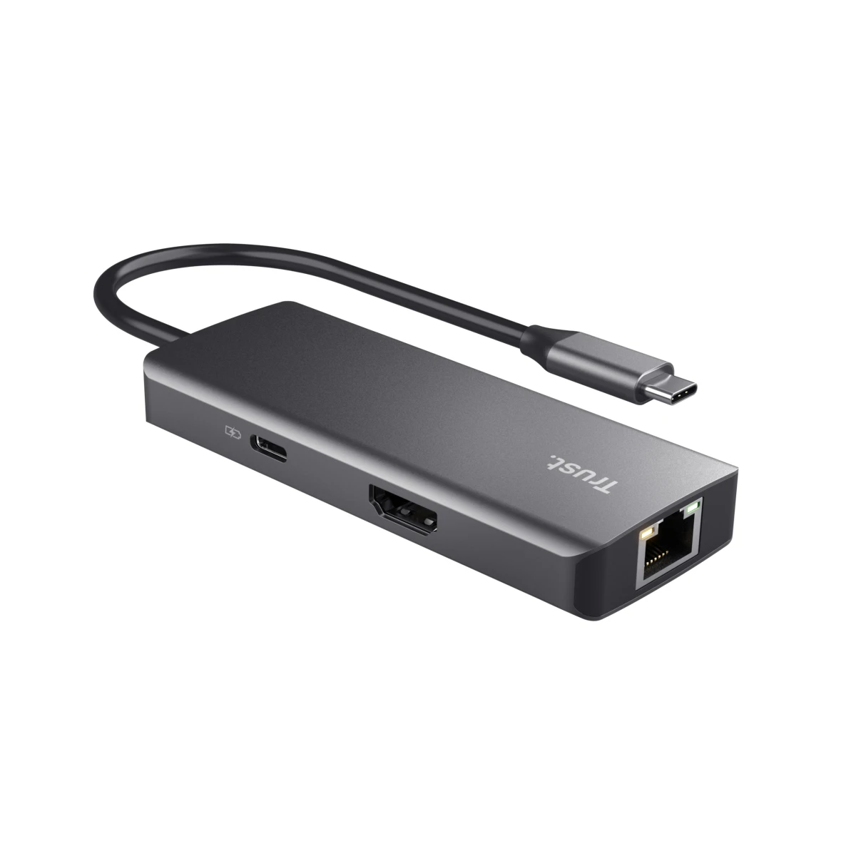 Galery – Trust Dalyx USB Type-C 1000 Mbit/s Prateado0