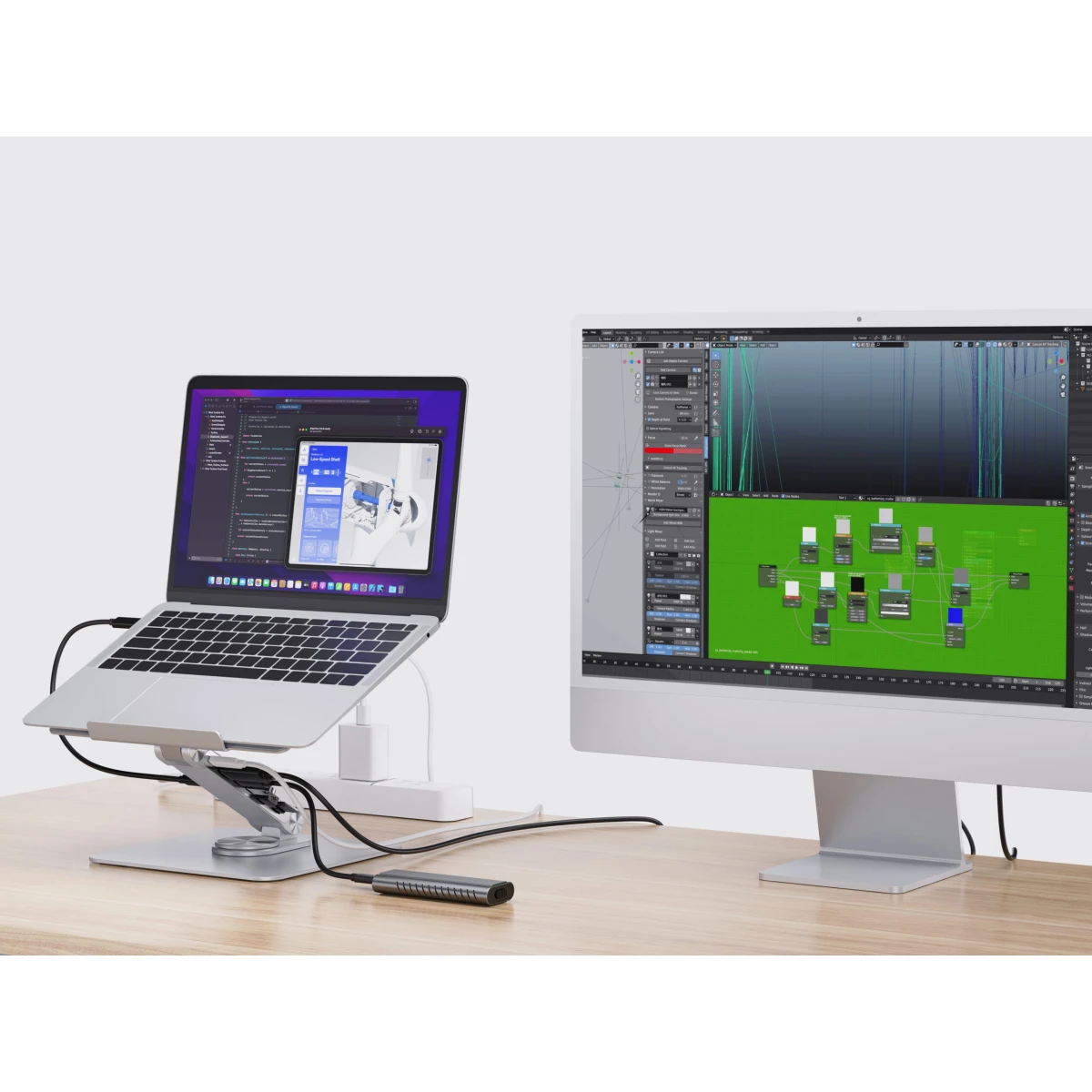 Galery – Conceptronic DONN27G Suporte para Computadores Portáteis Suporte para computador portátil Prateado0