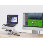 Galery – Conceptronic DONN27G Suporte para Computadores Portáteis Suporte para computador portátil Prateado0