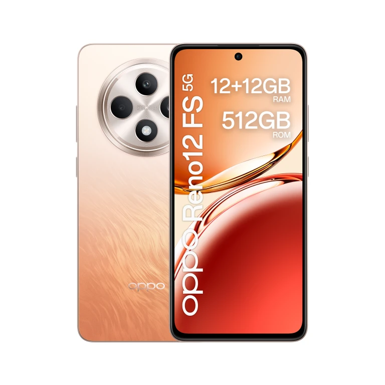 Thumbnail-OPPO Reno12 FS 5G 16,9 cm (6.67″) Dual SIM Android 14 USB Type-C 12 GB 512 GB 5000 mAh Laranja