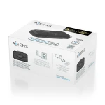 Galery – AISENS ASDS-M2SATA04B Docking Station para Discos Rígidos USB 3.2 Gen 1 (3.1 Gen 1) Type-C Preto0