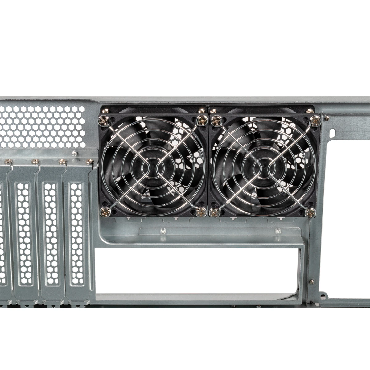 Galery – UNYKAch 4U 19″ UK4339V Rack Preto, Prateado0
