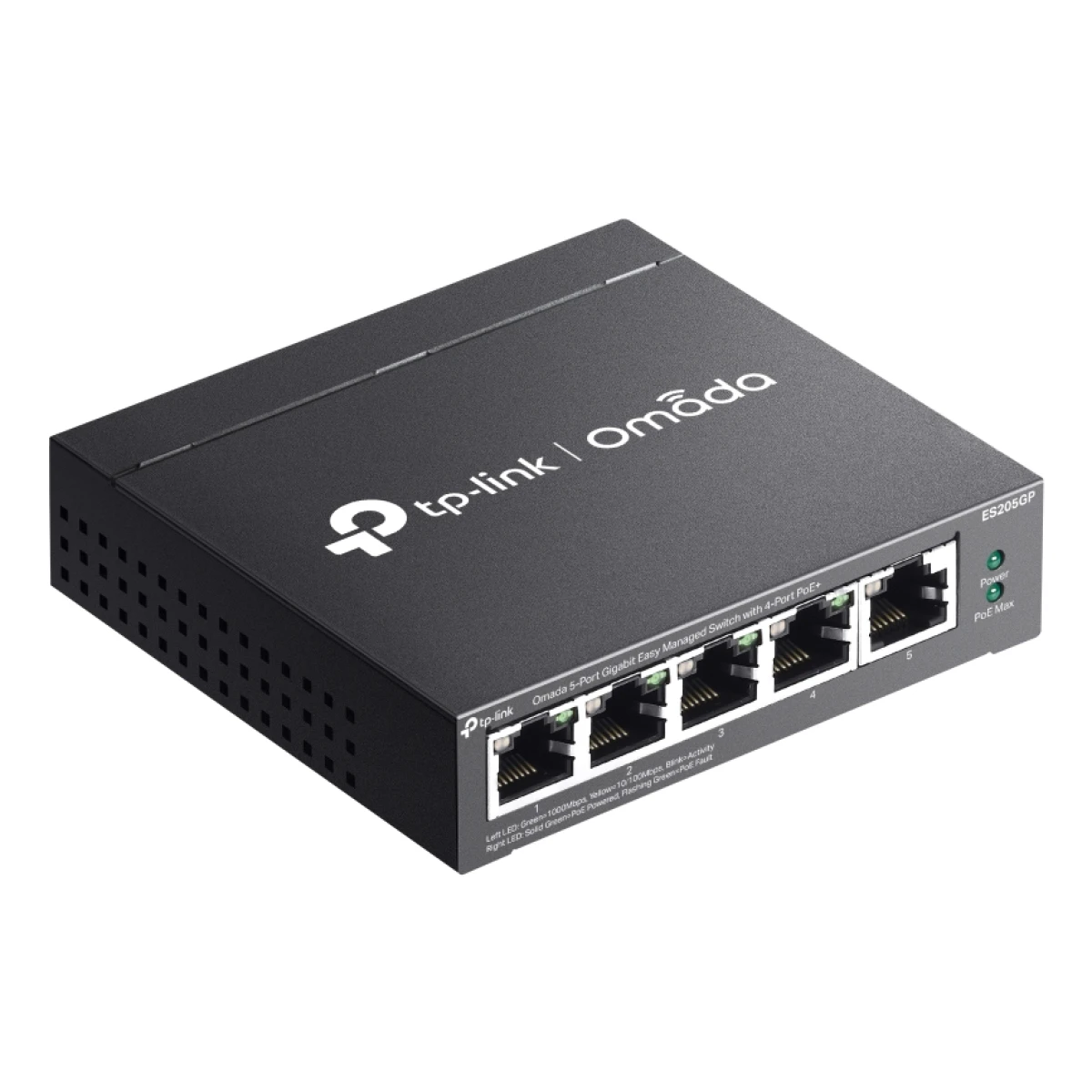 Galery – TP-Link Omada ES205G Gerido Gigabit Ethernet (10/100/1000) Power over Ethernet (PoE) Preto0